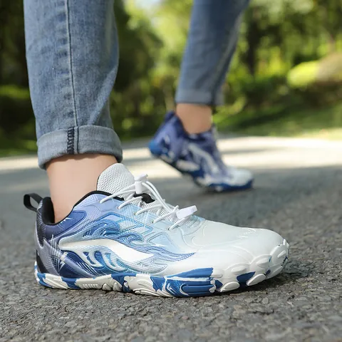 Barefoot Wading Shoes For Men Women Quick Dry Aqua Shoes Non Slip Rubber Sole Mesh Breathable Outdoor Fitness Beach Diving Water Shoes