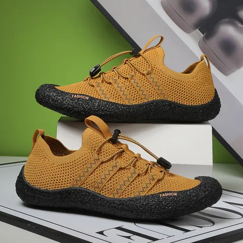 Chaussures d'Eau Unisexe à Séchage Rapide Maille Respirante Chaussures de Randonnée Aquatique Sports de Plein Air Semelle en Caoutchouc Antidérapante pour Natation Plage