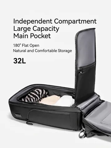 Mochila Antirrobo de Negocios Mark Ryden para Hombre Gran Capacidad Bolsa para Portátil Con Puerto USB Mochila de Viaje