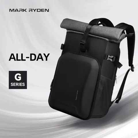 Mochila Profesional para Cámara Réflex Impermeable Expandible Bolsa de Fotografía Con Protección de Carcasa Rígida Compartimento para Portátil Hombre