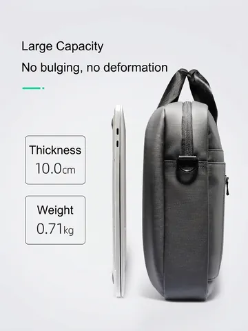 Mark Ryden Borsa per Laptop Professionale in Tessuto Oxford Resistente all'Acqua Grande Capacità Cartella per Uomo Donna