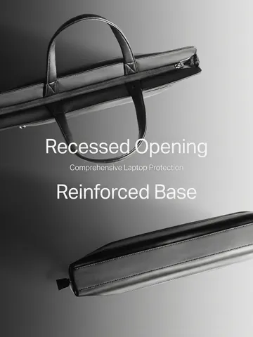 Mark Ryden Borsa per Laptop Business Impermeabile in Tessuto Oxford Valigetta Manico Sottile Custodia Protettiva Antiurto per Uomo Lavoro Ufficio