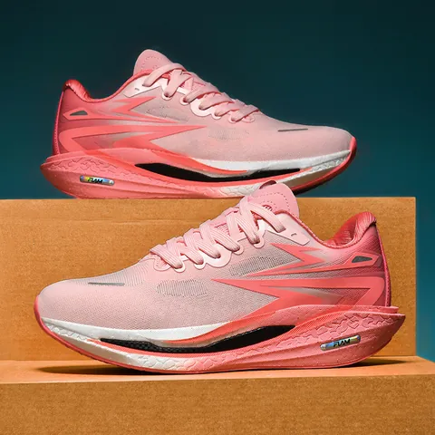 Breathable Mesh Running Shoes For Men Women Lightweight Shock Absorbing Athletic Sneakers Fashion Outdoor Walking Shoes Unisex Sport Footwear