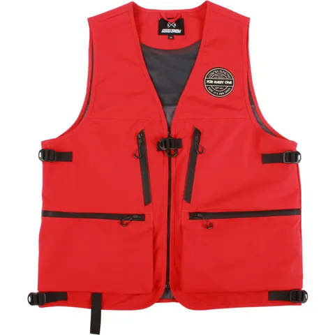 Unisex Outdoor Ski Vest Multi-Pocket Windproof Warm Padded Sleeveless Jacket For Winter Skiing Hiking Utility Cargo Sport Vest