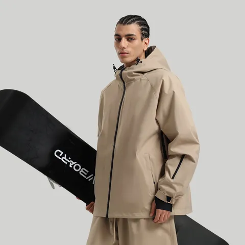 Professional Waterproof Windproof Ski Jacket For Men Women Outdoor Hooded Breathable Snowboard Winter Sport Outerwear