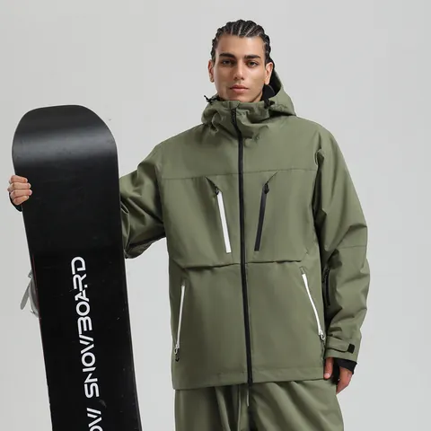 Professionelle Skijacke Wasserdicht Winddicht Mit Kapuze Wattierter Puffer Mantel Winter Outdoor Sport Snowboardjacke Für Damen Herren