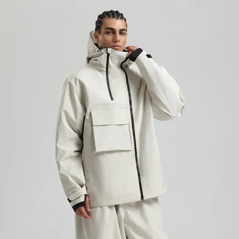 Professional Ski Suit For Men Women Waterproof Windproof Breathable Color Block Hooded Jacket And Pants Snowboard Wear