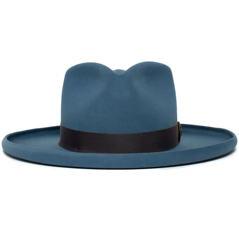 100% Wol Brede Rand Fedora Hoed Vintage Klassieke Vilt Jazz Hoed Met Grosgrain Lint Voor Mannen Vrouwen Bruiloft Mode Accessoire