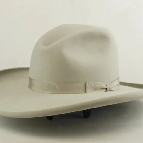 Women Fashion 100% Wool Felt Fedora Cowboy Hat With Ribbon Bow Wide Brim Solid Color Vintage Outdoor Western Sun Hat