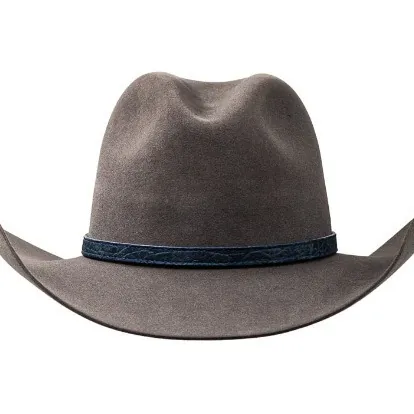 Classic Western Wool Felt Cowboy Hat For Women Vintage Wide Brim Fedora With Ribbon Decoration Autumn Winter Warm Hat