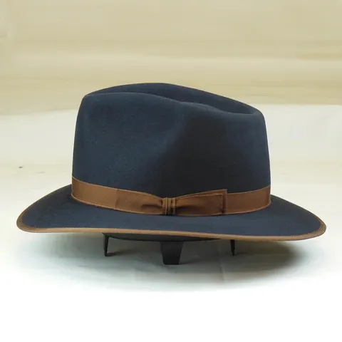 Unisex Wollfilz Fedora Hut Breite Krempe Schleife Band Dekorativer Vintage Jazz Kappe Für Damen Herren Lässig Formell Winter