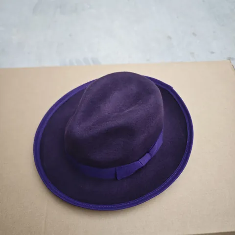 Vintage Wollen Fedora Hoed voor Heren Dames Breedgerande Vilten Jazzhoed met Grosgrain Lint Strik Herfst Winter Zonnehoed