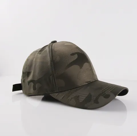 Gorra de Béisbol Camuflaje Secado Rápido Sombrero de Sol al Aire Libre Para Hombre Mujer Pesca Senderismo Gorra con Visera Ajustable