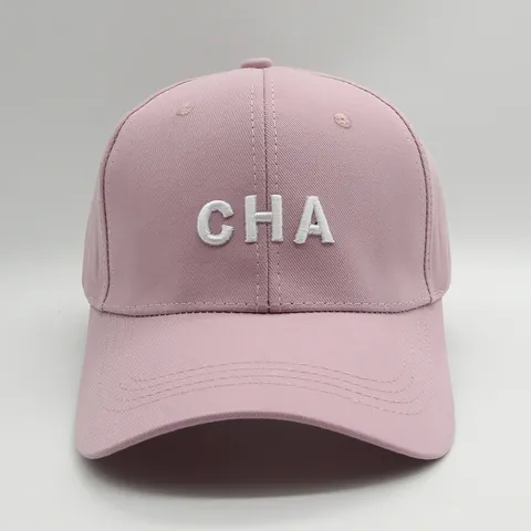 Cappellino da Baseball Rosa da Donna in Policotone Ricamo Lettere Regolabile Parasole Casual All'aperto Stile Giapponese