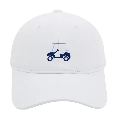 Casquette de Baseball en Coton Unisexe Avec Broderie Voiturette de Golf Chapeau Pare-soleil Extérieur Réglable Sport Décontracté Dad Hat