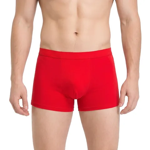 Bóxers de Seda de Morera y Lioce para Hombre Ropa Interior Transpirable Sin Costura Bolsa U-Convexa Cintura Elástica