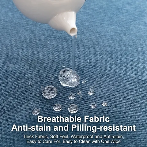 Wasserfester Kratzfester Cord Sofabezug Rutschfester Couch Überwurf Für Wohnzimmer Möbelschutz Einfarbig