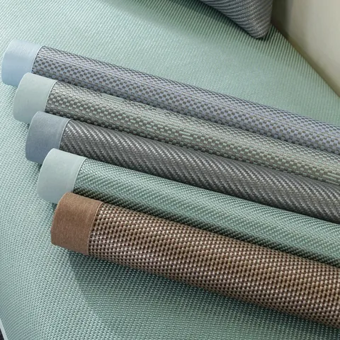 Cooling Ice Rattan Sofa Mat Non-Slip Summer Couch Pad Breathable Woven Fabric Sofa Slipcover Furniture Protector For Living Room