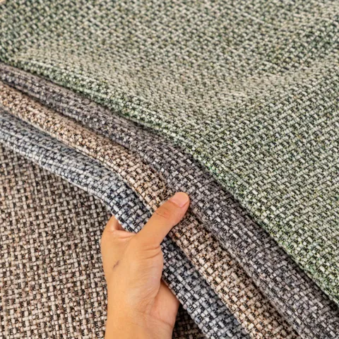 Minimalist Chenille Sofa Mat Non-slip Jacquard Furniture Protector For Living Room Washable Woven Texture Sofa Cover