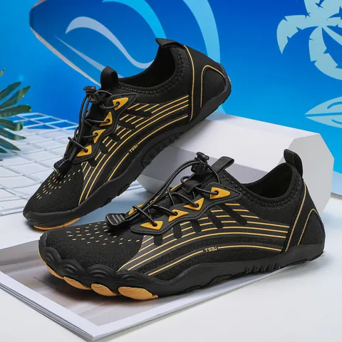 Quick-Drying Water Shoes For Men Women Barefoot Wading Shoes Non-Slip Beach Shoes Swimming Hiking Gym Fitness Outdoor Sports