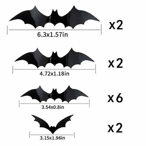 Halloween Party Decorations Happy Halloween Banner Colorful Spirals And Bat Wall Stickers For Home School Party Decor