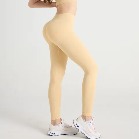 Women's Seamless Ribbed Yoga Set Slim Fit High Waist Sports Bra Leggings Top And Bottom Fitness Tracksuit