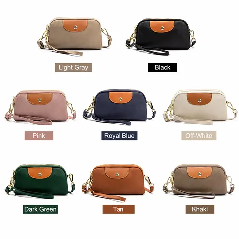 Damen Echtleder Crossbody Tasche Litchi Narbung Top Layer Rindsleder Mehrfachtaschen Schultertasche Mit Handgelenkschlaufe Kleine Quadratische Tasche