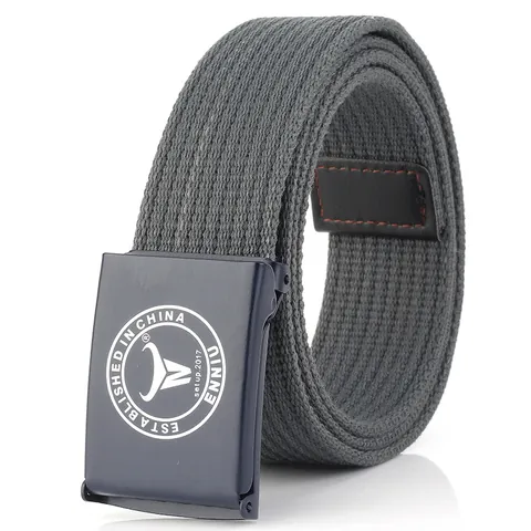 Langlebiger Nylon Canvas Gürtel Für Damen Herren Casual Taktisches Gurtband Mit Legierungsschnalle Verstellbarer Modischer Jeansgürtel