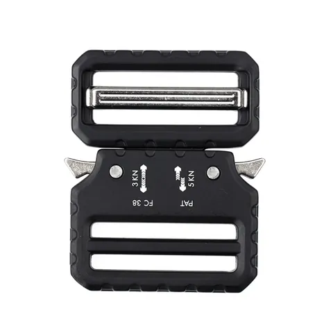 Hebilla de Cinturón de Liberación Rápida de Aleación de Zinc Táctica Cierre de Metal de Alta Resistencia Estilo Cobra Para Supervivencia Al Aire Libre Senderismo Hombre Accesorios