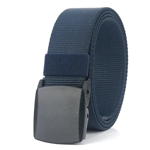 Herren Casual Taktischer Nylongürtel Mit Automatischer Kunststoffschnalle Schnelltrocknender Gewebter Taillengurt Für Jeans Outdoor