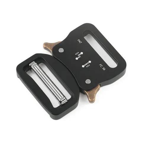 Professional Tactical Quick Release Buckle Zinc Alloy Heavy Duty Metal Cobra Style Safety Clasp For Outdoor Luggage Belt Straps