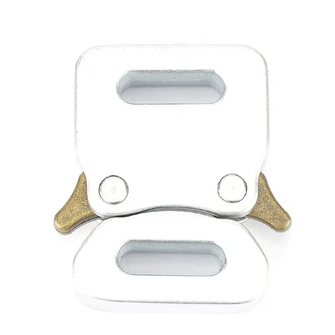 Zinc Alloy Metal Tactical Quick Release Buckle Heavy Duty Cobra Style Fastener For Belt Bag Strap Outdoor DIY Hardware