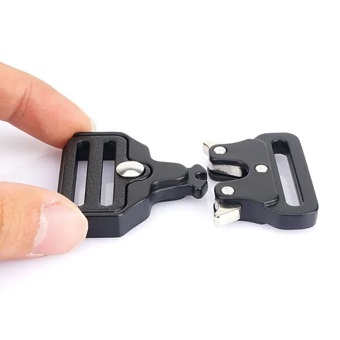 Heavy Duty Zinc Alloy Tactical Quick Release Buckle Cobra Style Fastening Clip For Canvas Belt Bags Outdoor Gear Accessories