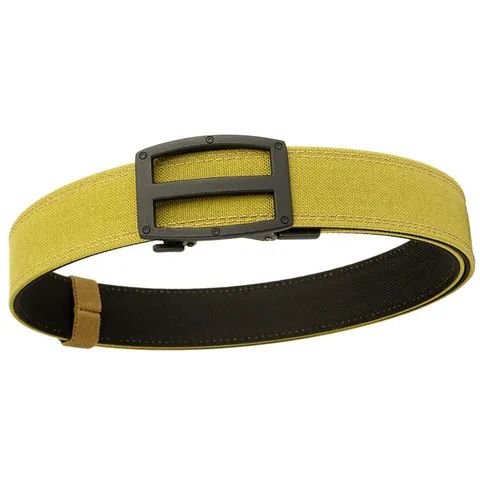 Tactical Nylon Belt For Men Heavy Duty Double Layer Military Style Outdoor Belt Zinc Alloy Automatic Buckle Camouflage Solid Waist Belt