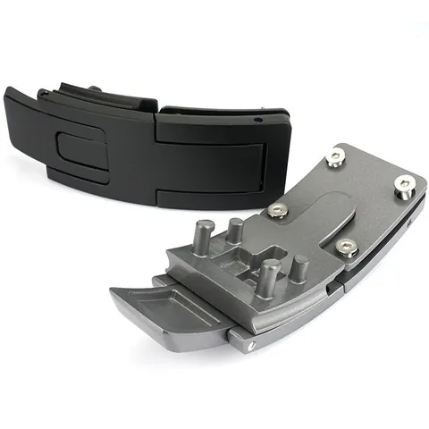 Fibbia per Cintura a Leva in Lega di Alluminio Resistente per Sollevamento Pesi Powerlifting Fitness Accessori
