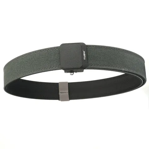 Tactical Nylon Belt For Men With Zinc Alloy Automatic Buckle Adjustable Heavy Duty Woven Waist Strap For Outdoor Sports Casual Wear