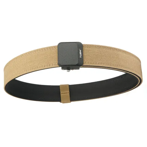 Tactical Nylon Belt For Men With Zinc Alloy Automatic Buckle Adjustable Heavy Duty Woven Waist Strap For Outdoor Sports Casual Wear