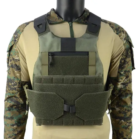 Taktische Weste Plattenträger MOLLE System Schnellverschluss Schutzweste 500D Nylon Für Schießen Training Outdoor Sport