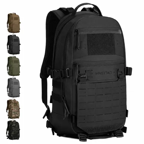 Large Capacity 35L Tactical Backpack Waterproof Nylon Assault Daypack With YKK Zippers UTX Buckles Outdoor Hiking Hunting Climbing Bag