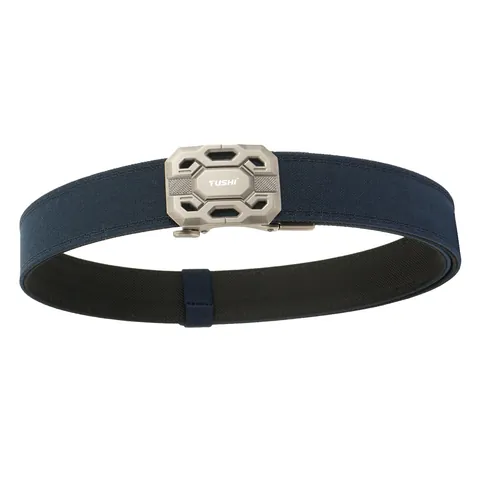Men Tactical Belt Heavy Duty Nylon Waistband With Automatic Zinc Alloy Buckle Adjustable Outdoor Casual Military Style Strap