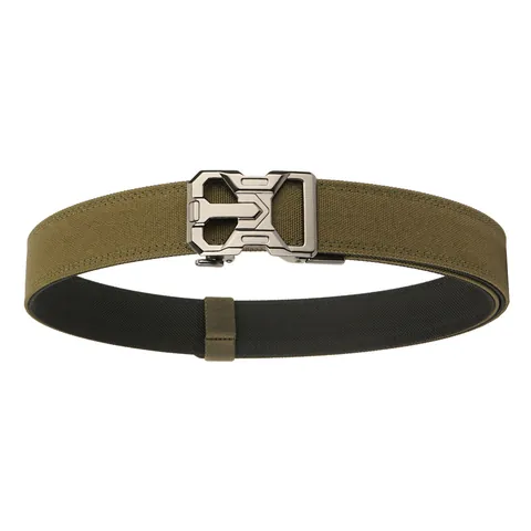 Heavy Duty Nylon Tactical Belt With Zinc Alloy Automatic Buckle Outdoor Military Style Casual Waistband For Men