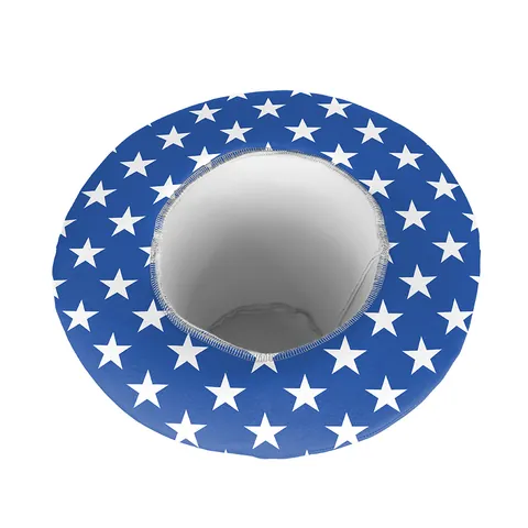 Patriotic US Flag Independence Day Party Top Hat With Large Bowknot 3D Digital Print Festival Costume Hat For Adults Kids