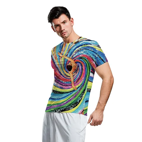 Dames Casual 3D Grafische Print T-Shirt Ronde Hals Korte Mouw Tee Shirt Abstracte Kunst Herten Jacht Ontwerp Ademend Zomer Top