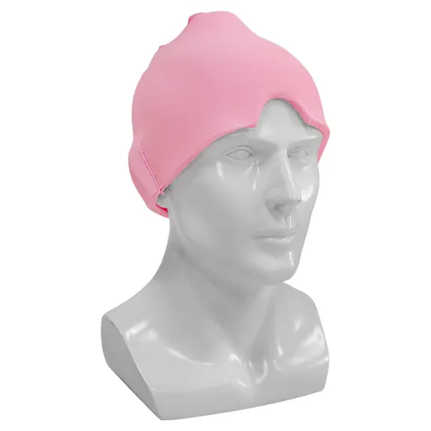 Gorro Alivio Migraña Compresa Fría Máscara Gel Para Dolor de Cabeza Estrés Tela Lycra Envoltura Cabeza Terapia Frío