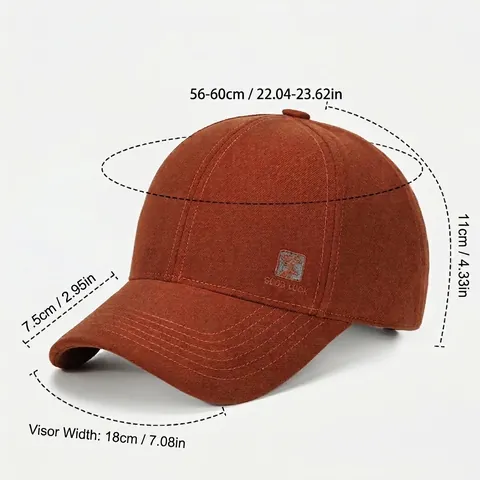 Berretto da Baseball in Cotone Casual con Ricamo Good Luck Patch Cervo Regolabile Outdoor Moda Cappello Parasole Unisex