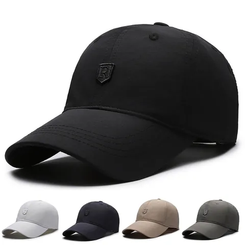 Berretto da Baseball ad Asciugatura Rapida Uomo Donna Leggero Protezione Solare Traspirante Cappello Sportivo Ricamato Regolabile
