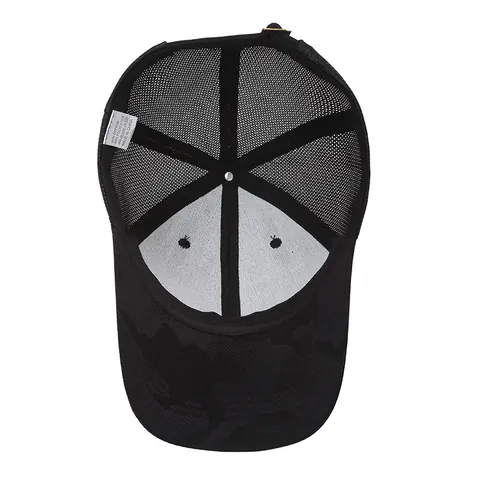 Outdoor Breathable Mesh Baseball Cap Men Women Camouflage Sun Protection Adjustable Trucker Hat Summer Sports Snapback Cap