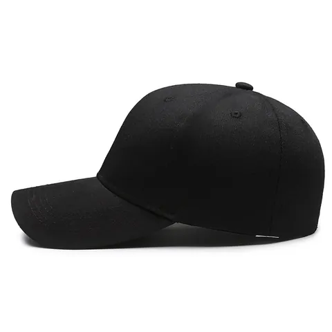 Gorra de Béisbol Clásica de Algodón Color Sólido Con Hebilla de Metal Ajustable Para Hombres Mujeres Sombrero De Sol Deportivo