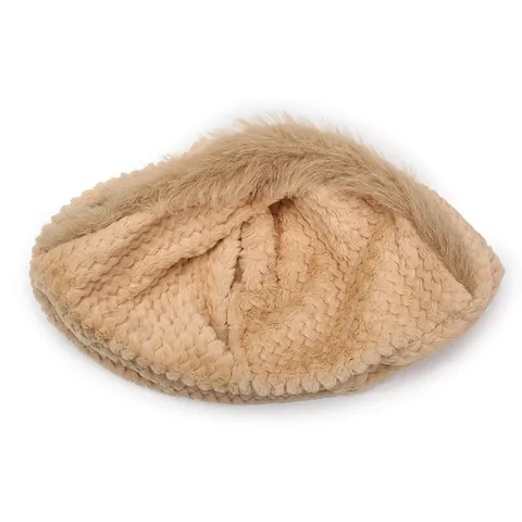 Kids Winter Thickened Warm Integrated Hooded Scarf Hat With Cute Bear Ears Plush Faux Fur Trim Knitted Cap For Boys Girls