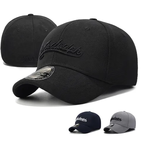 Unisex Baseballkappe Mit Kurzer Krempe Und 3D Alphabet Stickerei Atmungsaktive Polyester Sonnenhut Verstellbare Sport Dad Hat